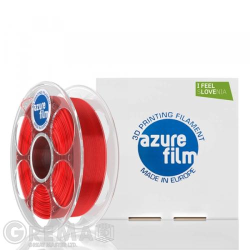 PLA AzureFilm PLA filament 1.75, 1 kg ( 2 lbs ) - red transparent